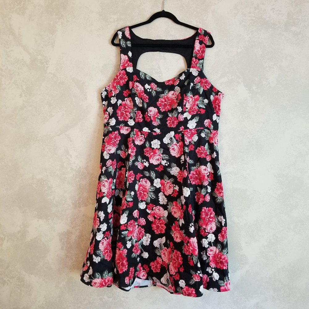 Torrid Vintage-Inspired Floral Dress